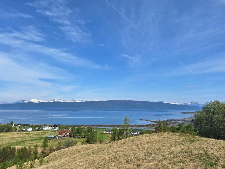 Privat Leilighet Pa Gard Med Badstue Og Nordlys Narvik Esterno foto