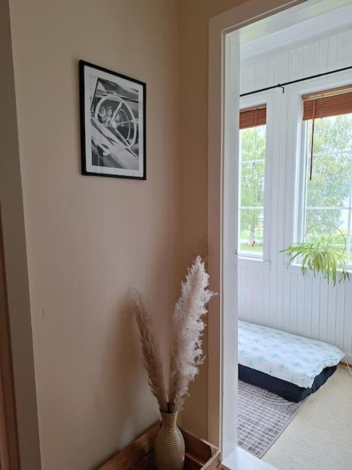 Privat Leilighet Pa Gard Med Badstue Og Nordlys Narvik Esterno foto