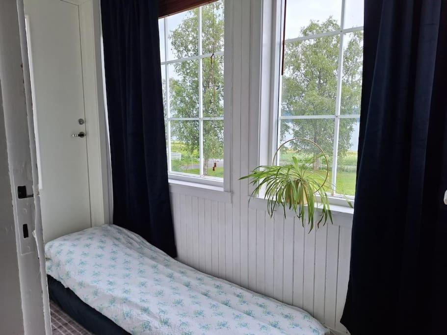 Privat Leilighet Pa Gard Med Badstue Og Nordlys Narvik Esterno foto